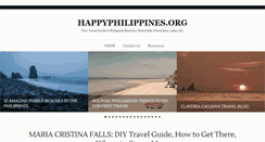 Desktop Screenshot of happyphilippines.org